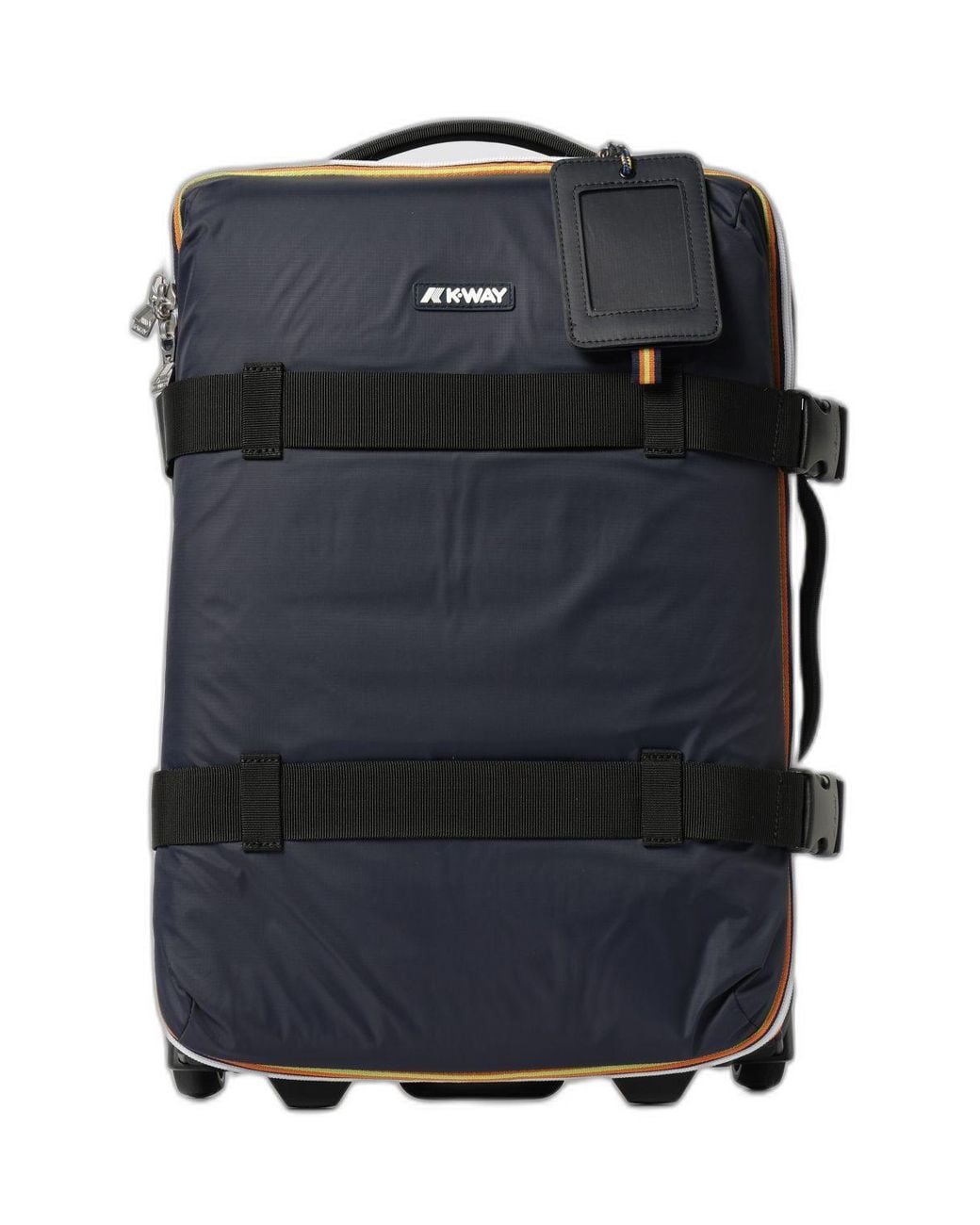 K-Way Black Wheeled Travel Bag Blossac S for men