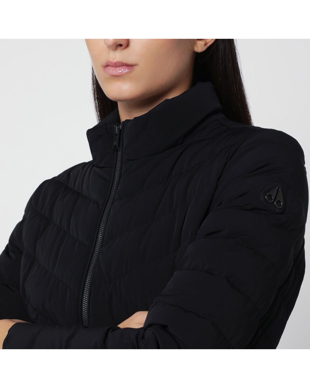 Moose Knuckles Black Elora Padded Jacket