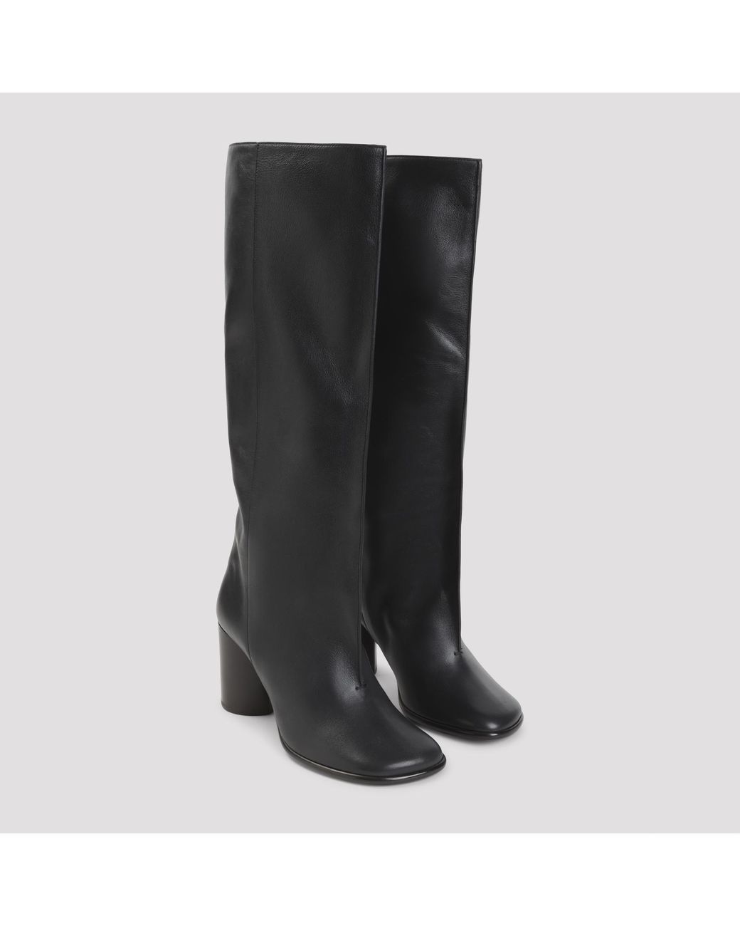 Lemaire Blue Crease Sleeve Boots