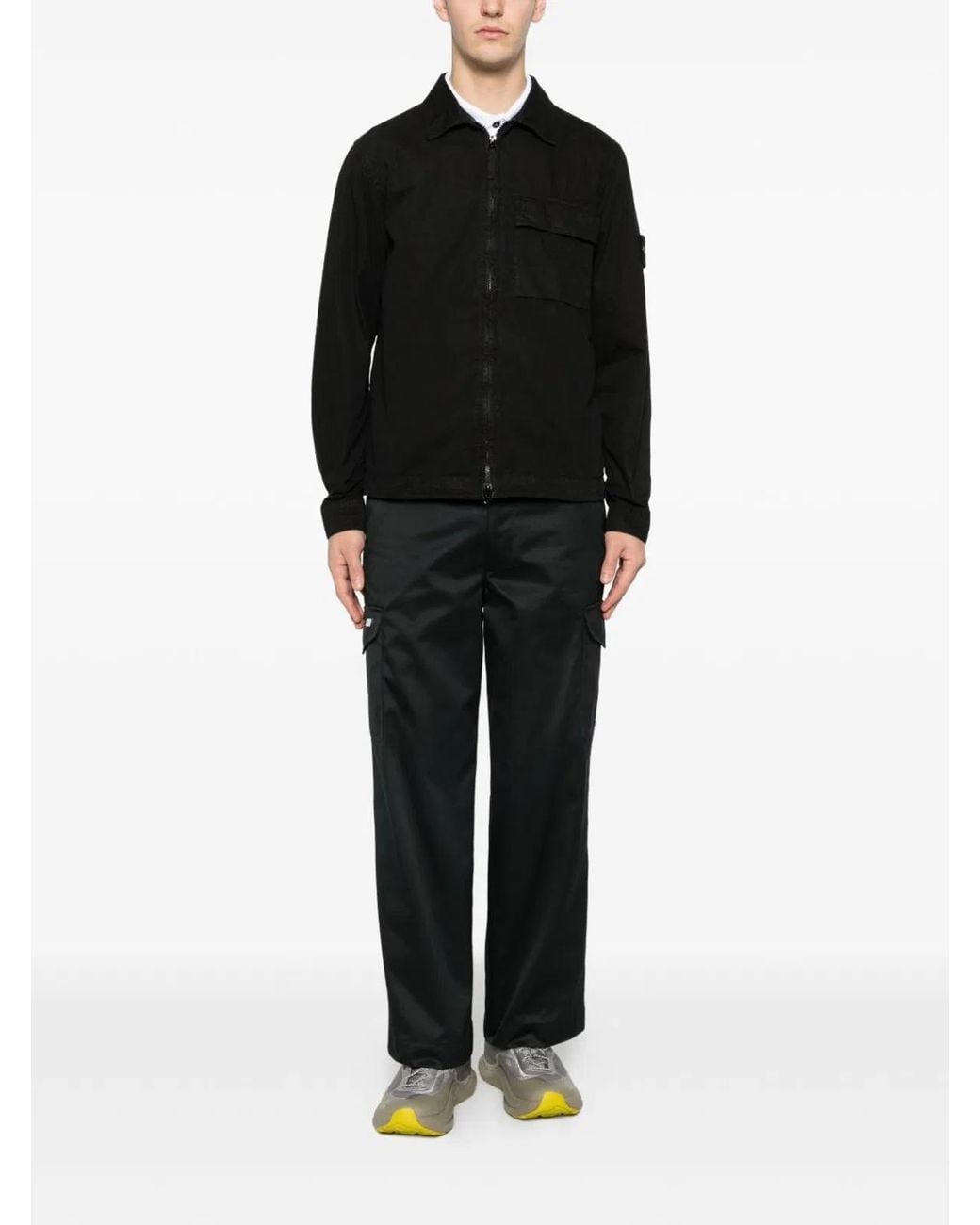Stone Island Black Shirts for men