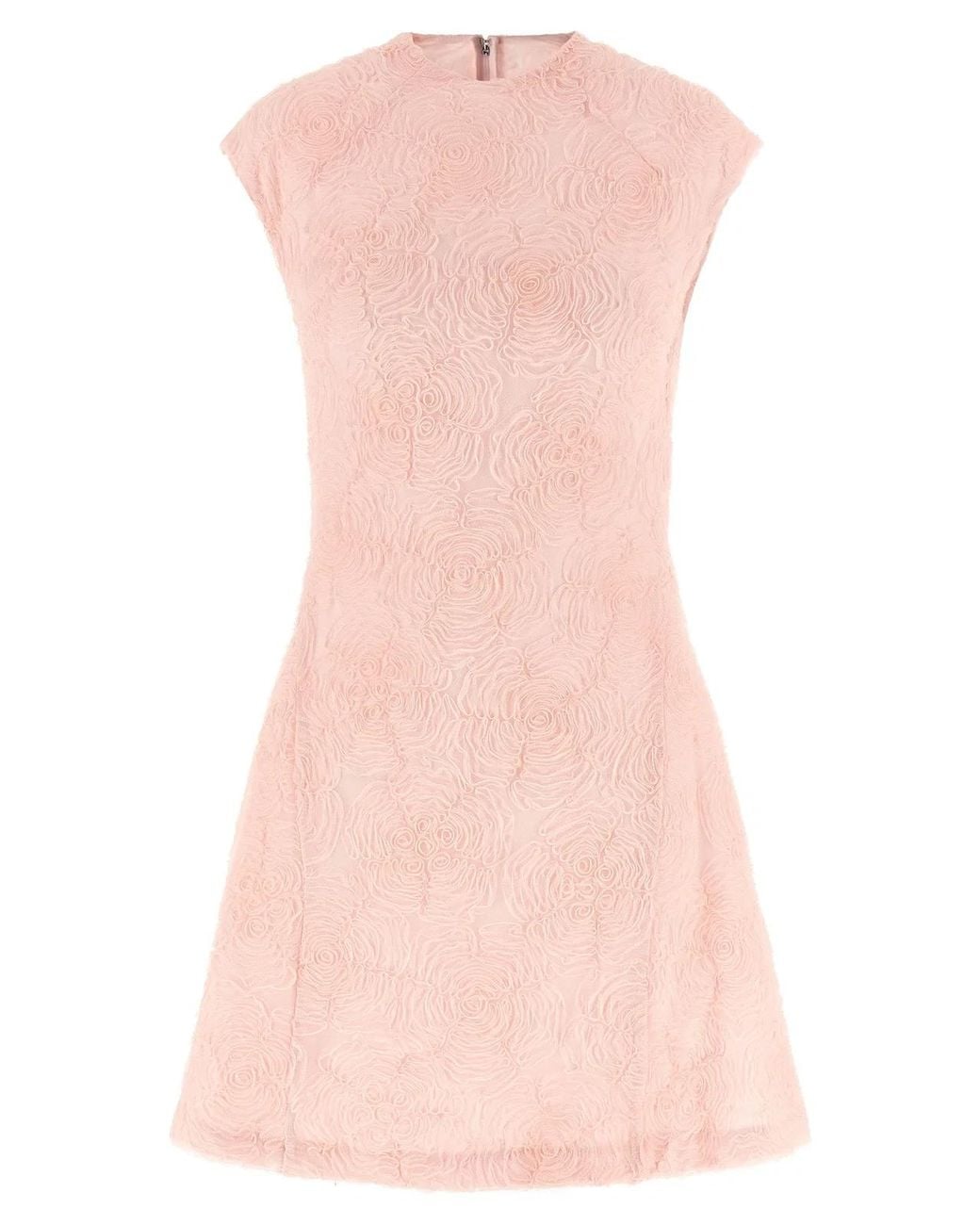 ROTATE BIRGER CHRISTENSEN Pink Rotate Birger Christensen Mesh Dress