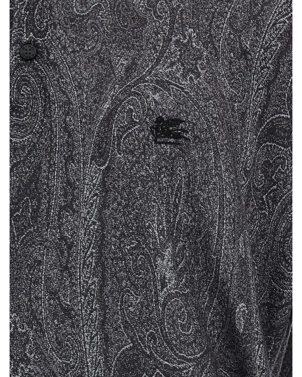 Etro Gray Polo for men