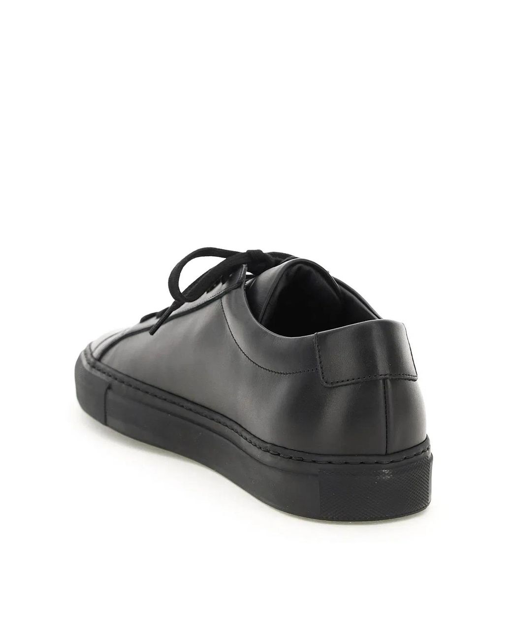 Common Projects Black Original Achilles Low Sneakers for men