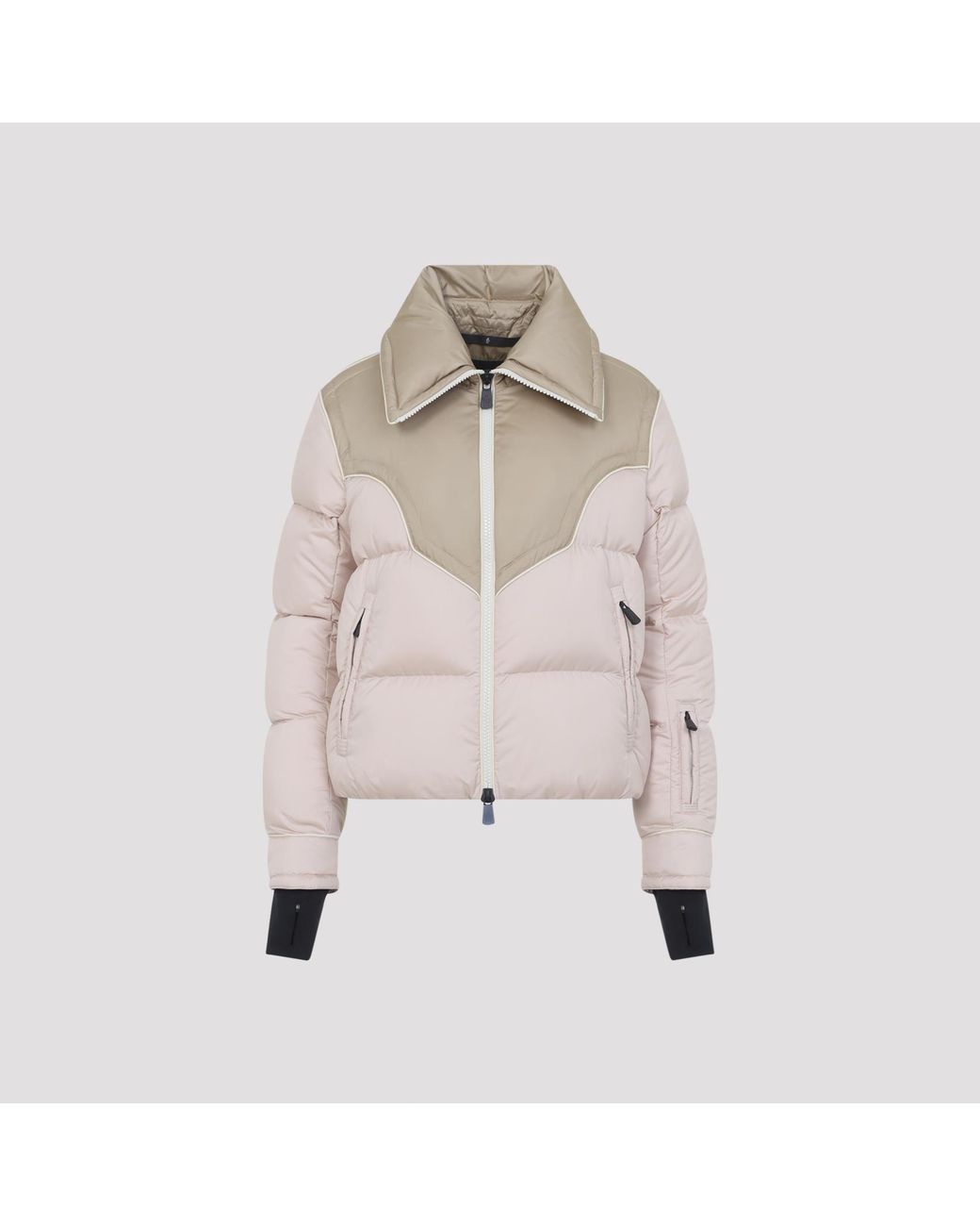 Moncler Natural Light Blainville Bomber Jacket