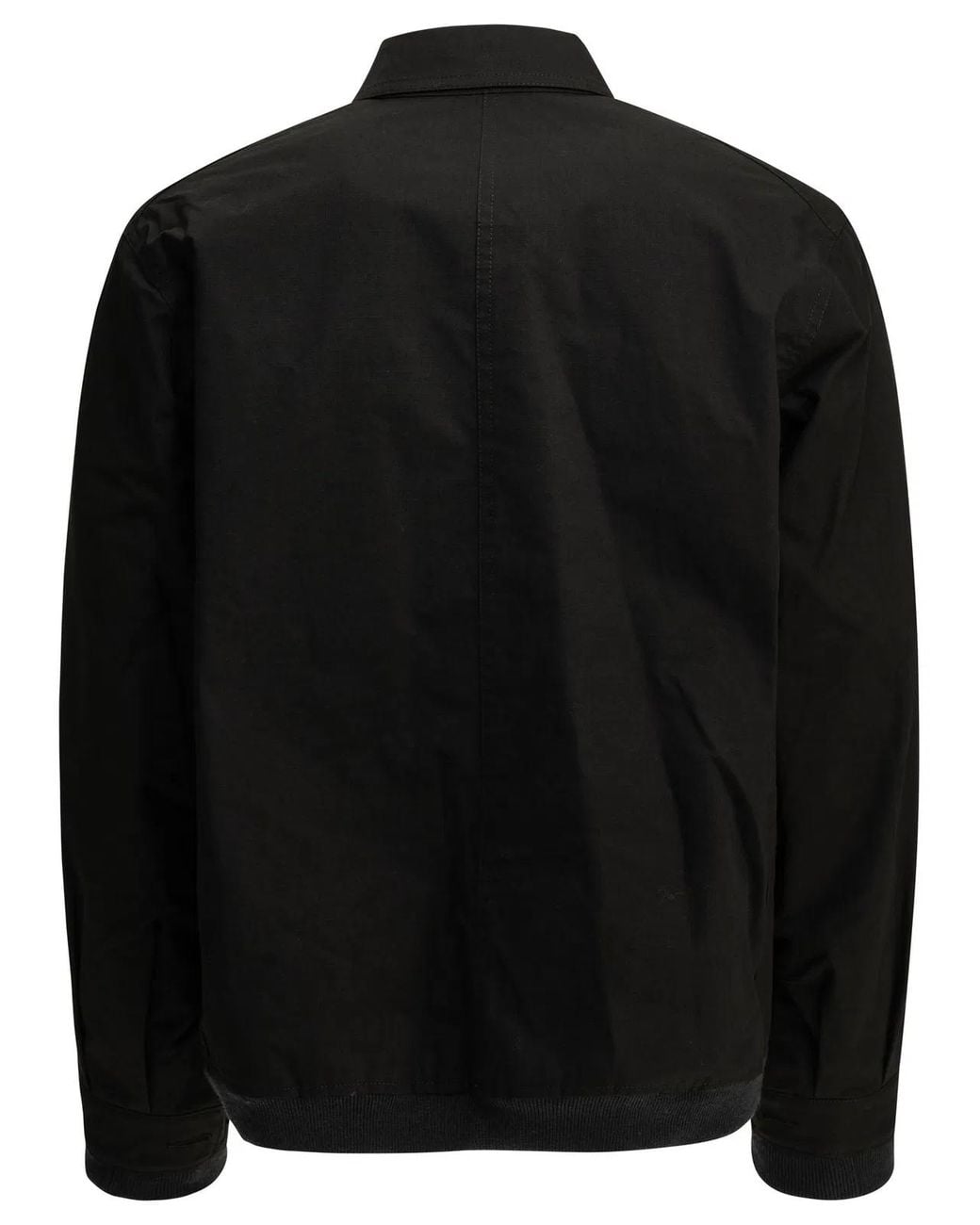 Sacai Black "Nylon Twill X Ripstop Reversible" Quilted Jacket for men
