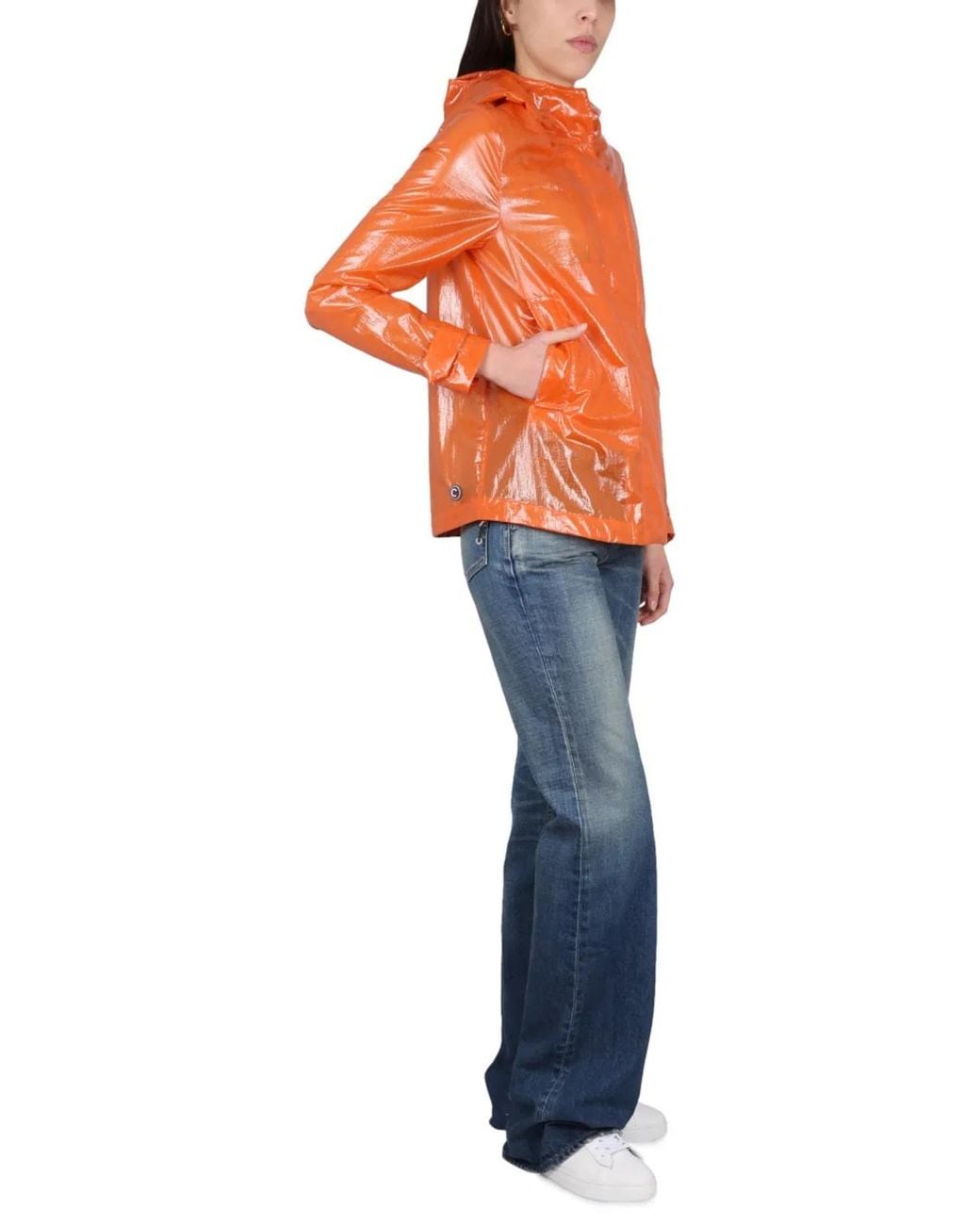 Colmar Orange Waxed Jacket