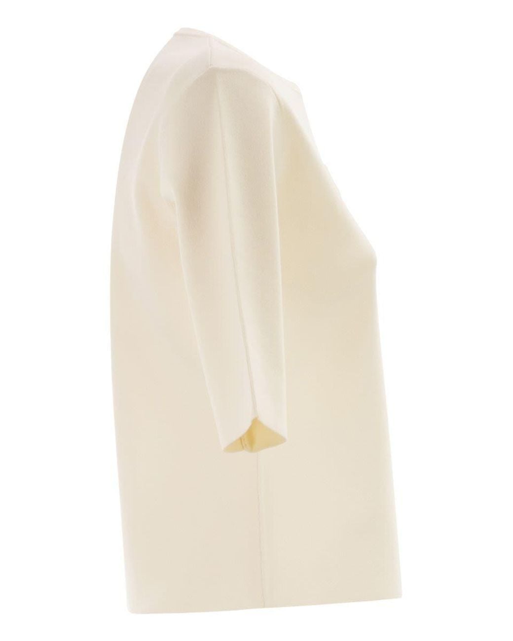 Max Mara Pure White Mxpaustero T-Shirt