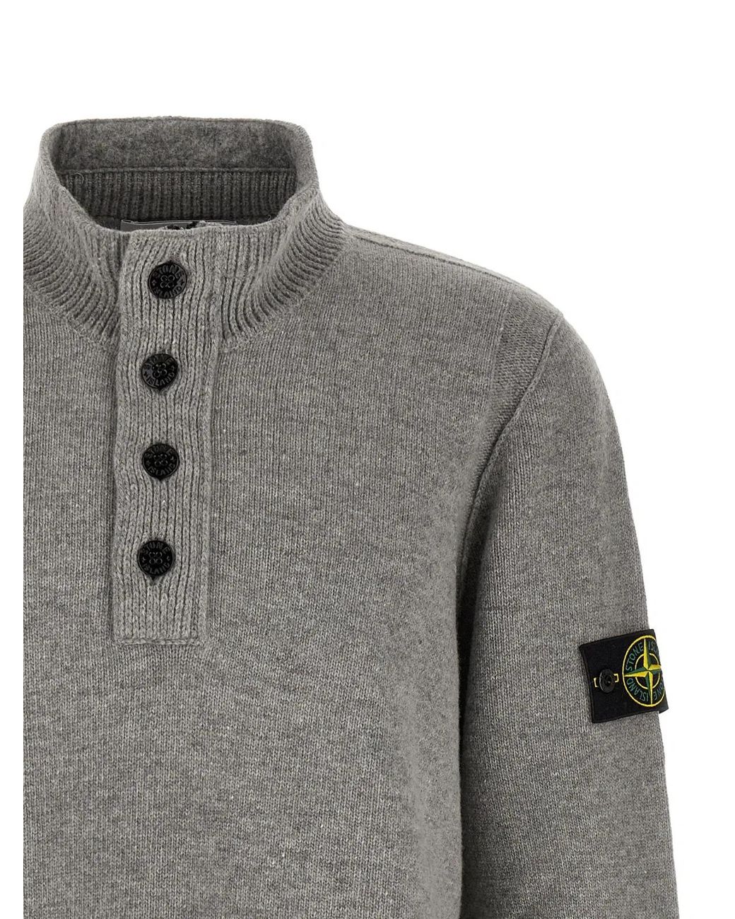 Stone Island Gray '5100040' Sweater for men