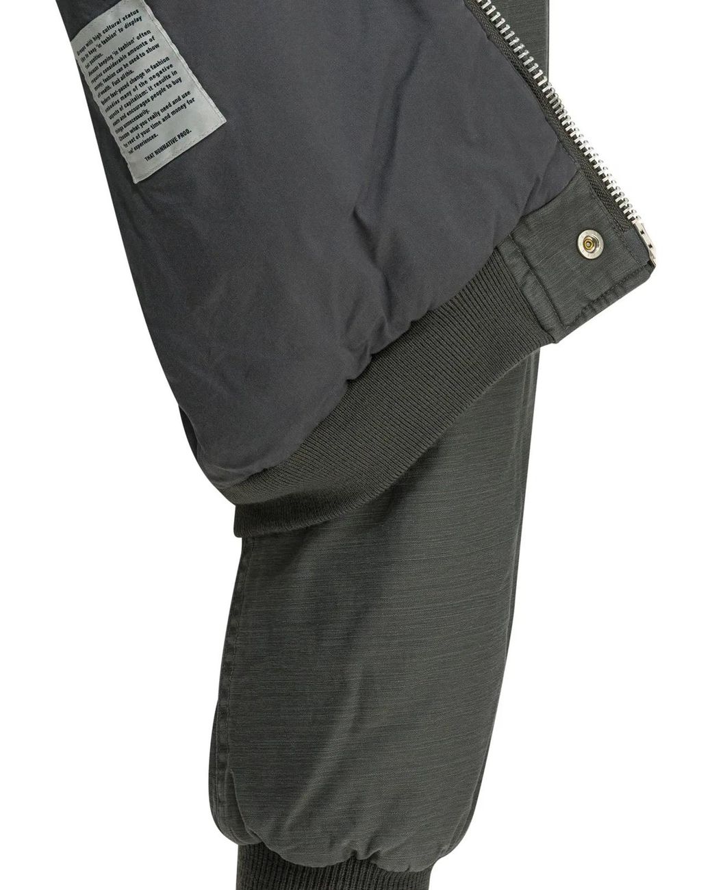 Nonnative Black "Trooper Puff" Bomber Jacket for men