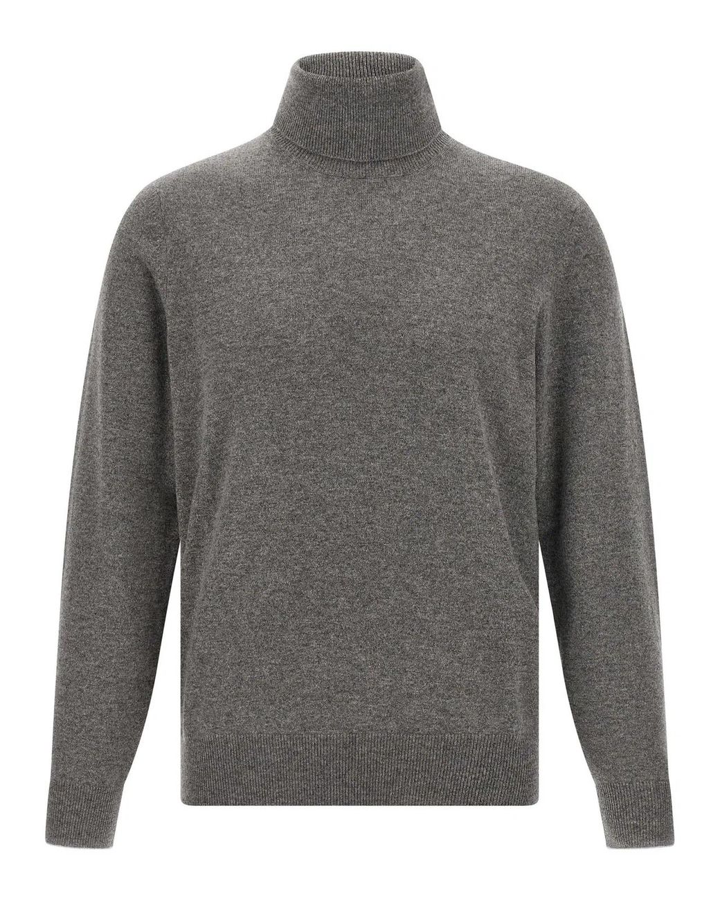 Brunello Cucinelli Gray Cashmere Cardigan Clothing for men