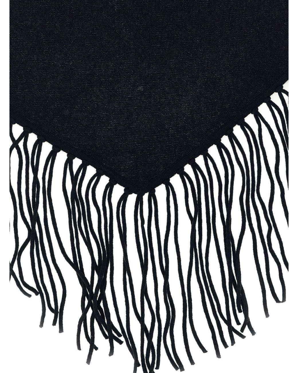 P.A.R.O.S.H. Black P.A.R.O.S.H. 'Without' Scarf