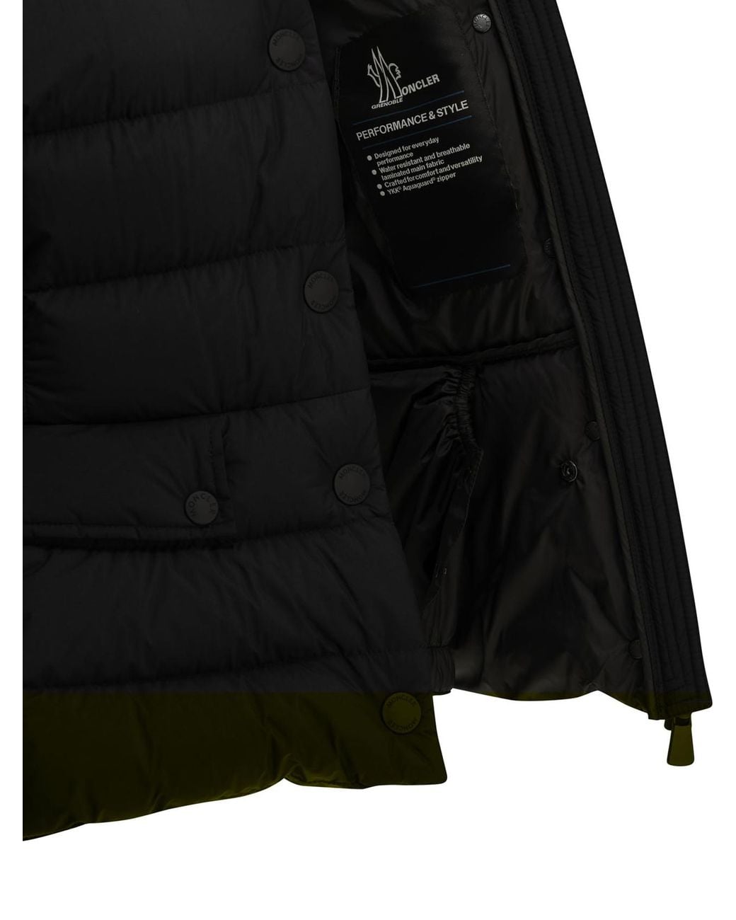 Moncler Black "Armoniques" Ski Jacket