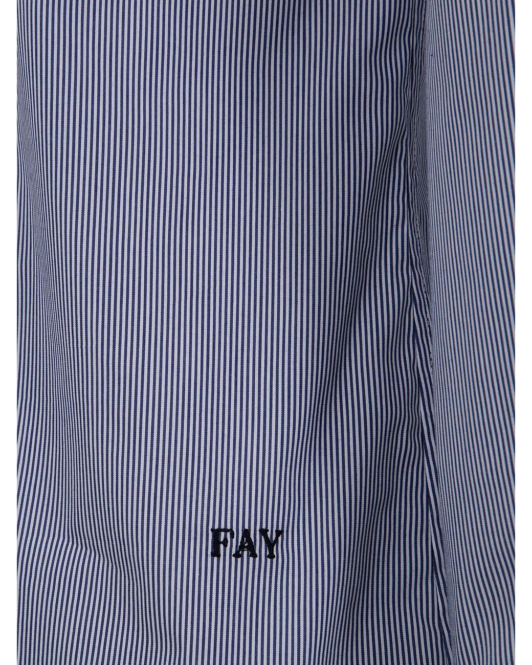 Fay Blue Shirt for men