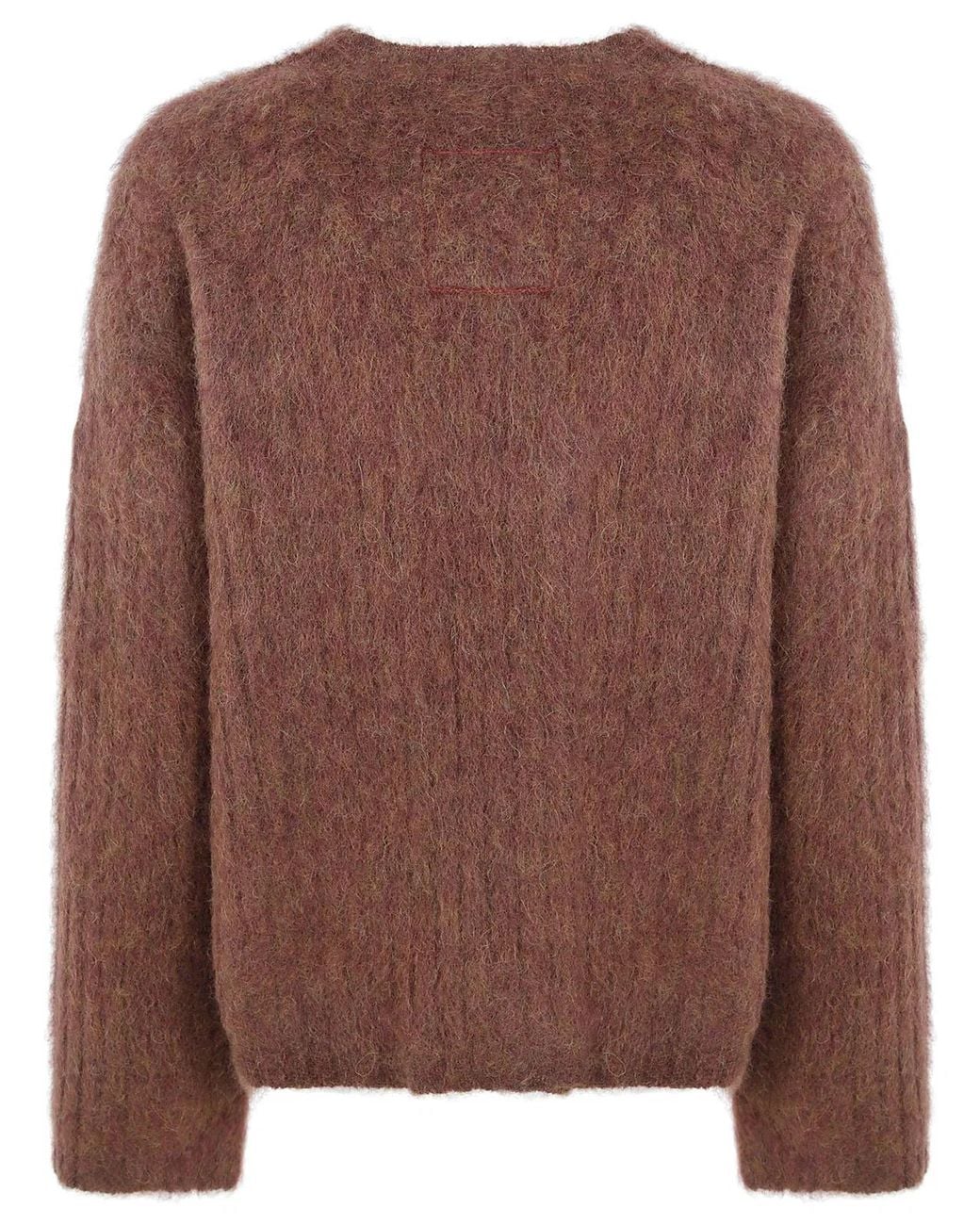 Uma Wang Brown Crew Neck Top