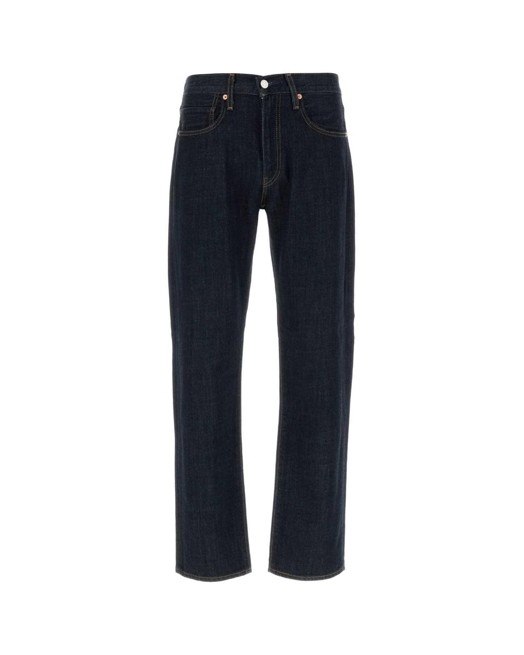 Levi's Blue Dark Denim Anchor Relaxed Jeans for men