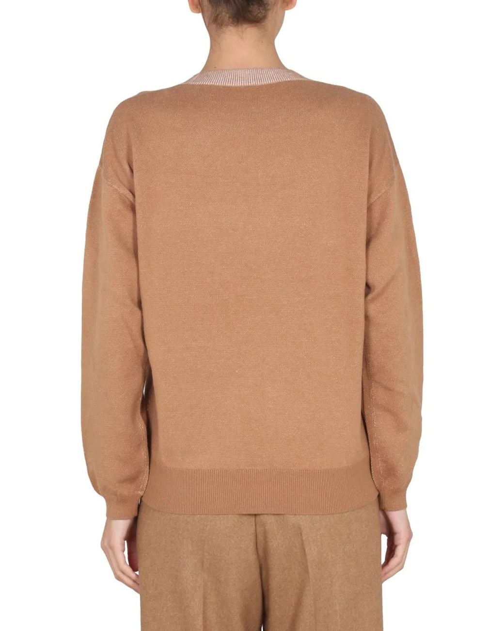 Ballantyne Natural Shirt With Embroidered Logo
