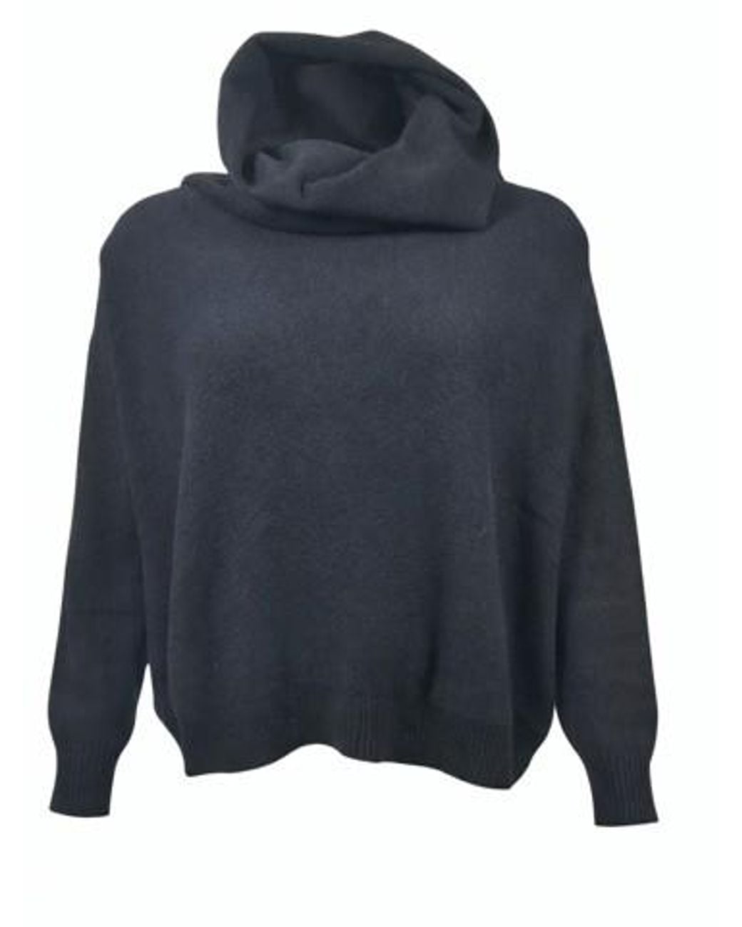 D.exterior Blue Wool Sweater