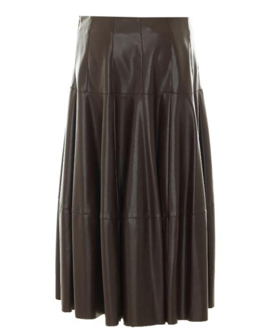 Liu Jo Brown Moka Polyester Skirt