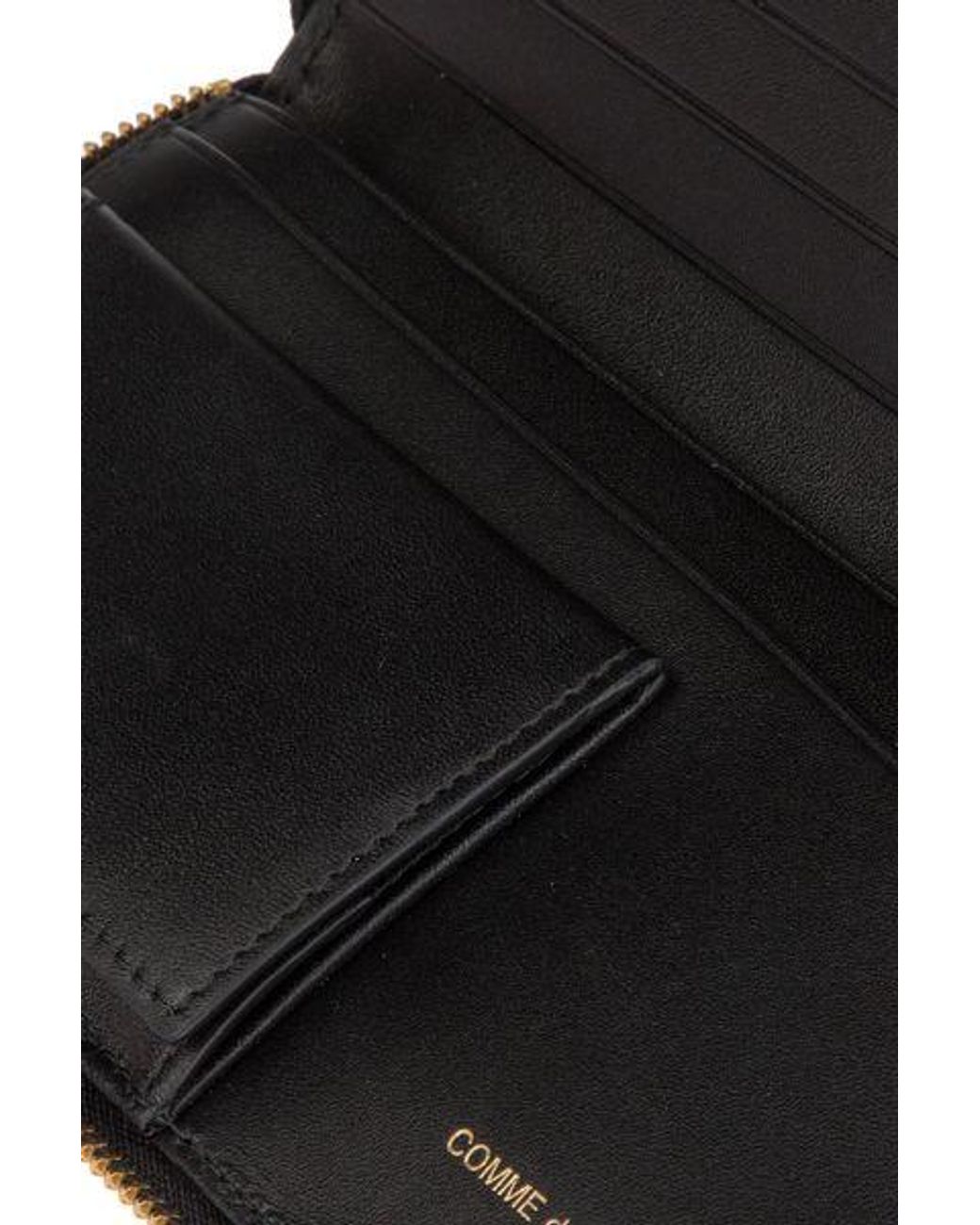 Comme des Garçons Black Wallet Huge Logo Wallet for men