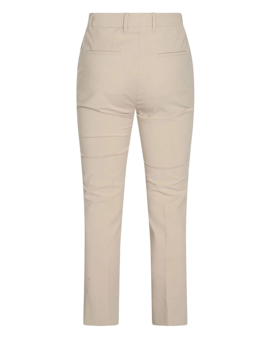 Incotex Natural Pantaloni Crop