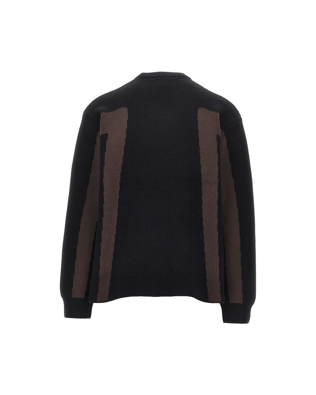 Obey Black Brann Cotton-Blend Sweater for men