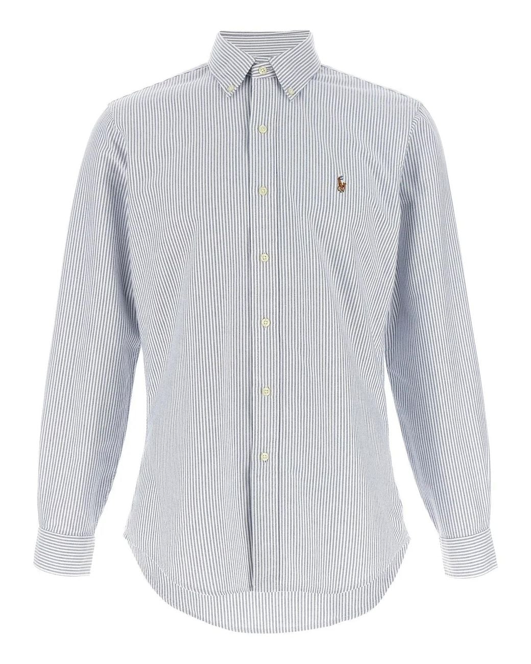 Polo Ralph Lauren White Button-Down Shirt for men