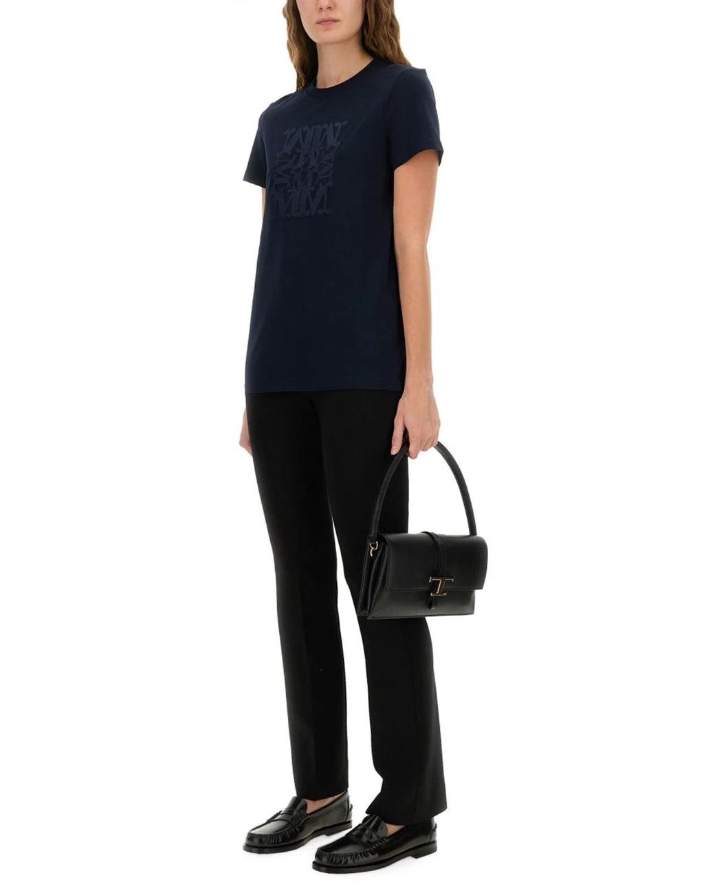 Max Mara Black Bravo Tshirt