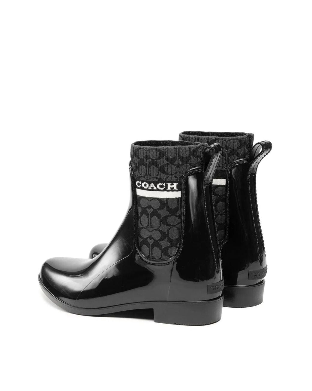 COACH Black Rivington Bootie