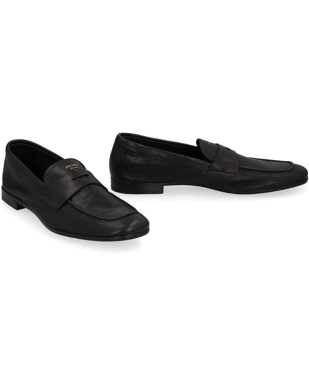 Prada Black Moccasters for men