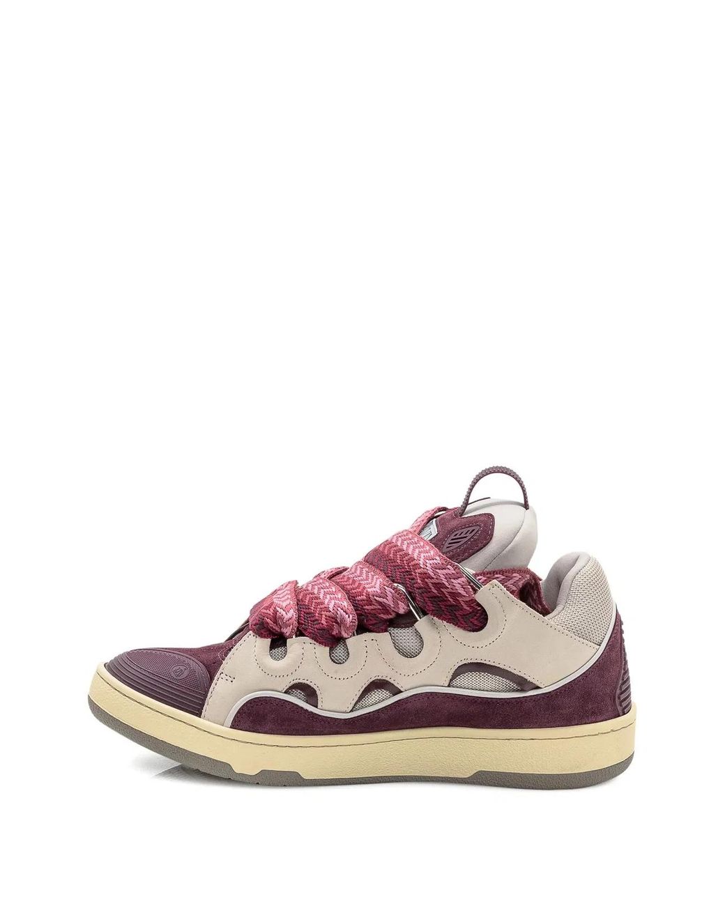 Lanvin Pink Multicolour Polyami Sneaker