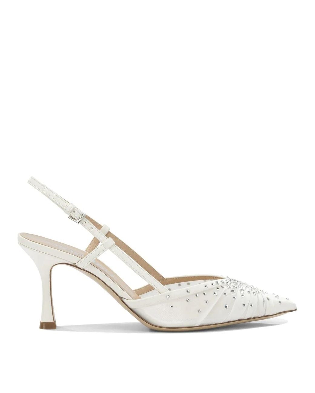 Ninalilou White Heeled Shoes