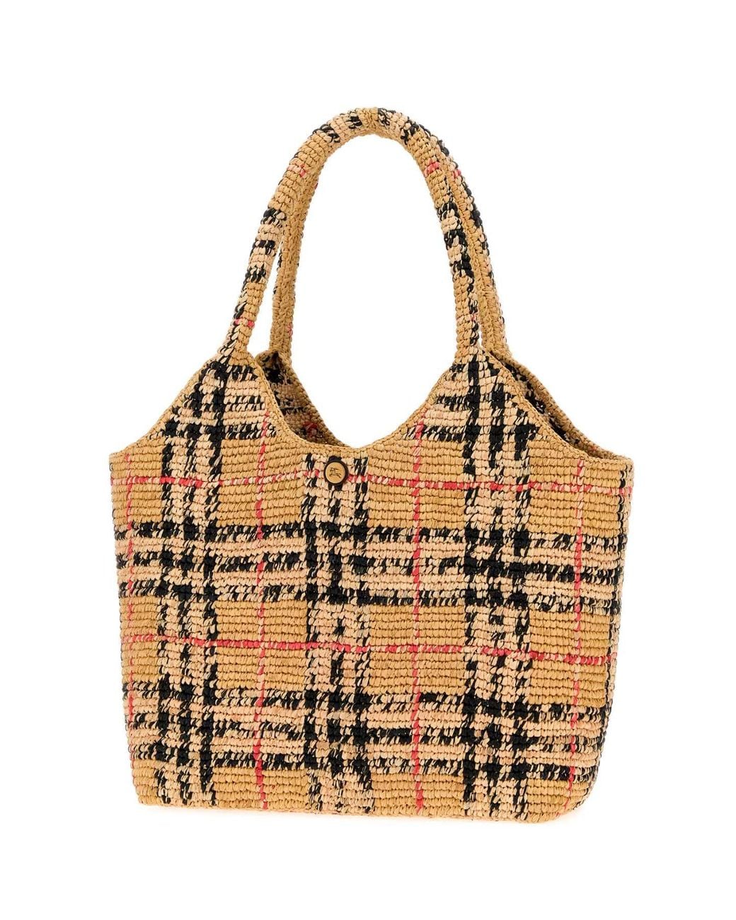 Burberry Metallic A:Ll Sm Margate Tote Raf:175580:B9368