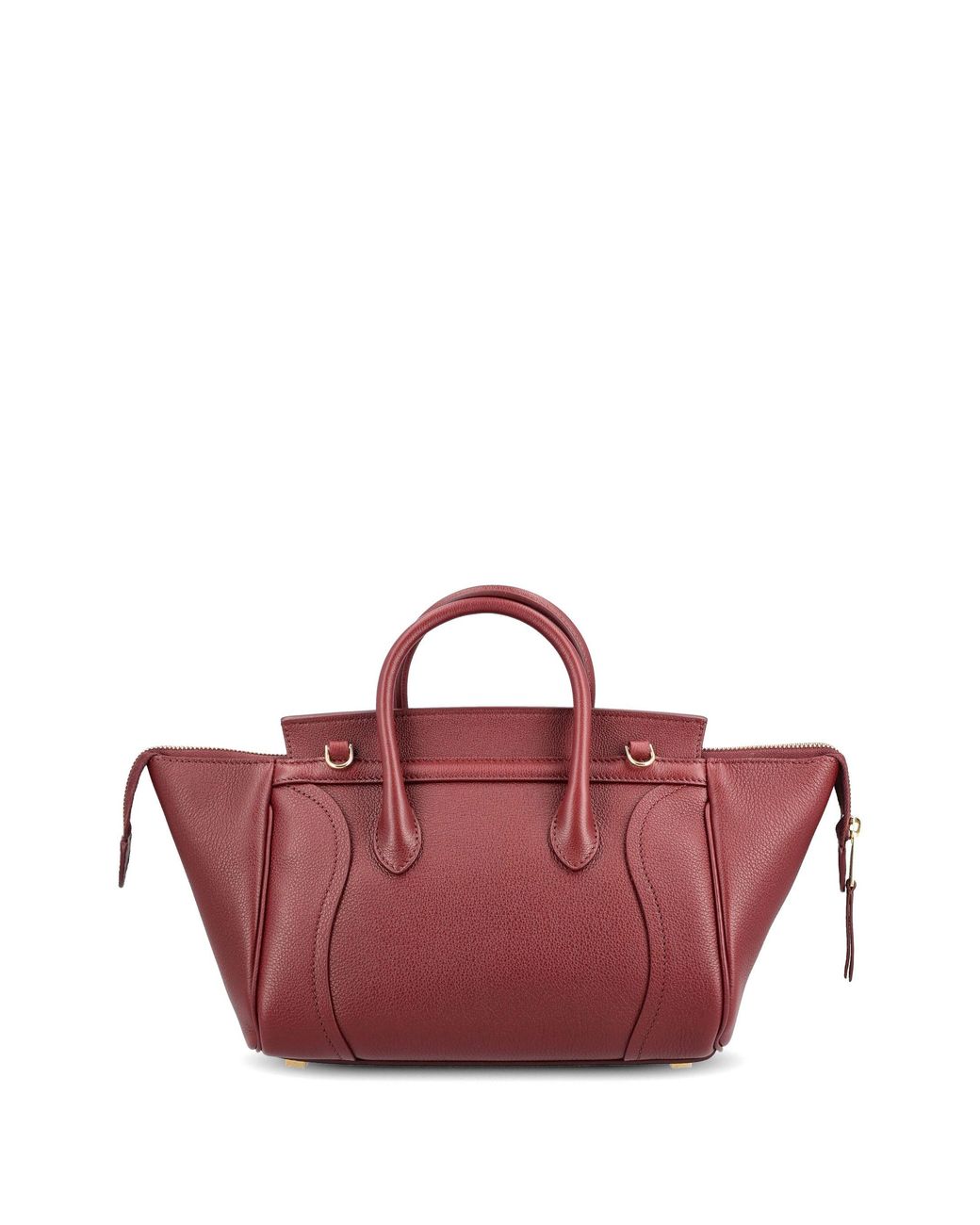 Céline Pink Syrah Small New Luggage Shoulder Bag