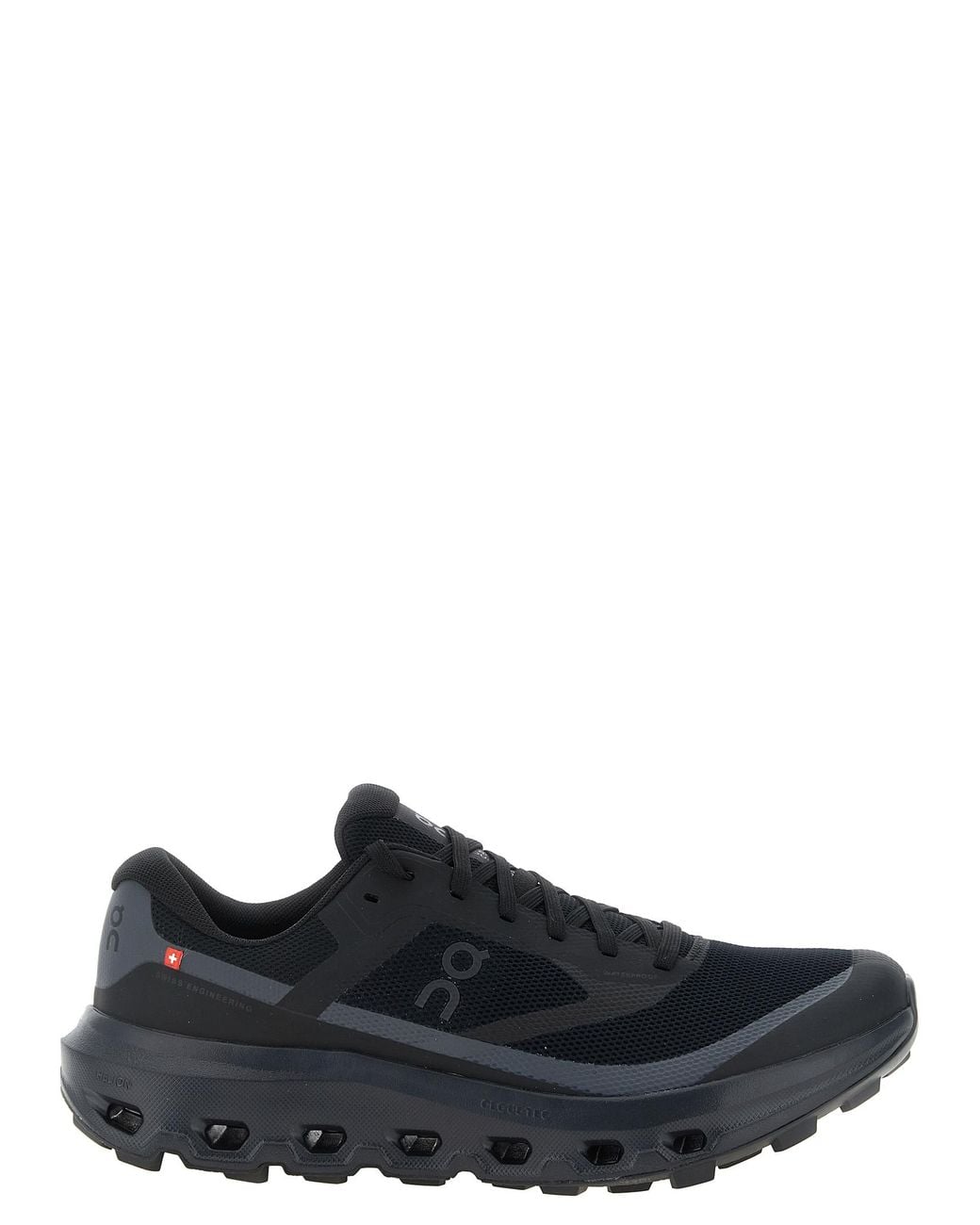 On Shoes Black 'Cloudvista 3 Waterproof' Sneakers for men