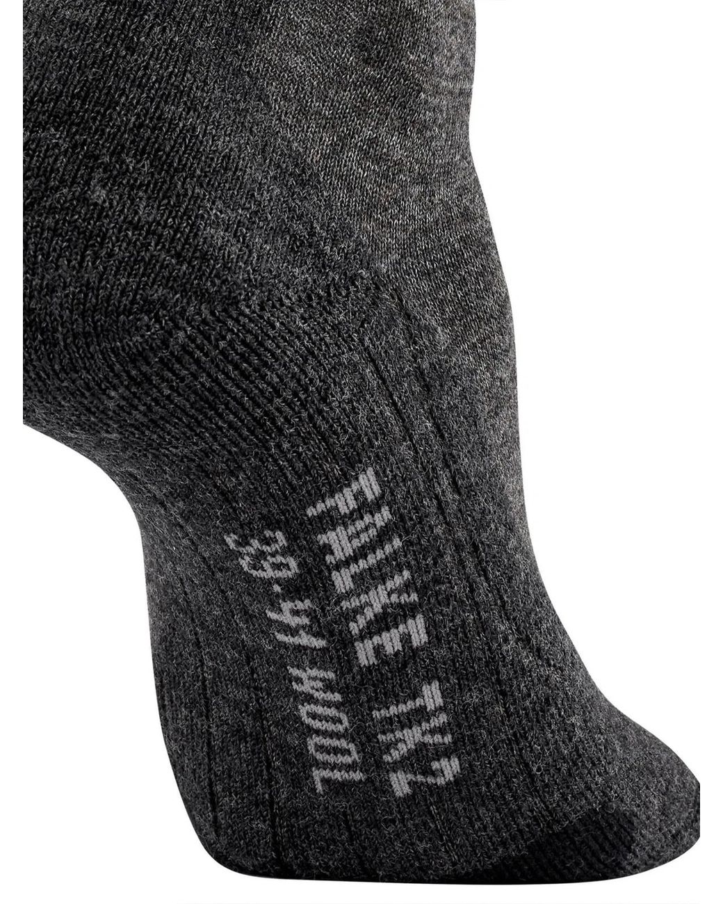 Falke Black Tk2 Explore Wool Socks for men