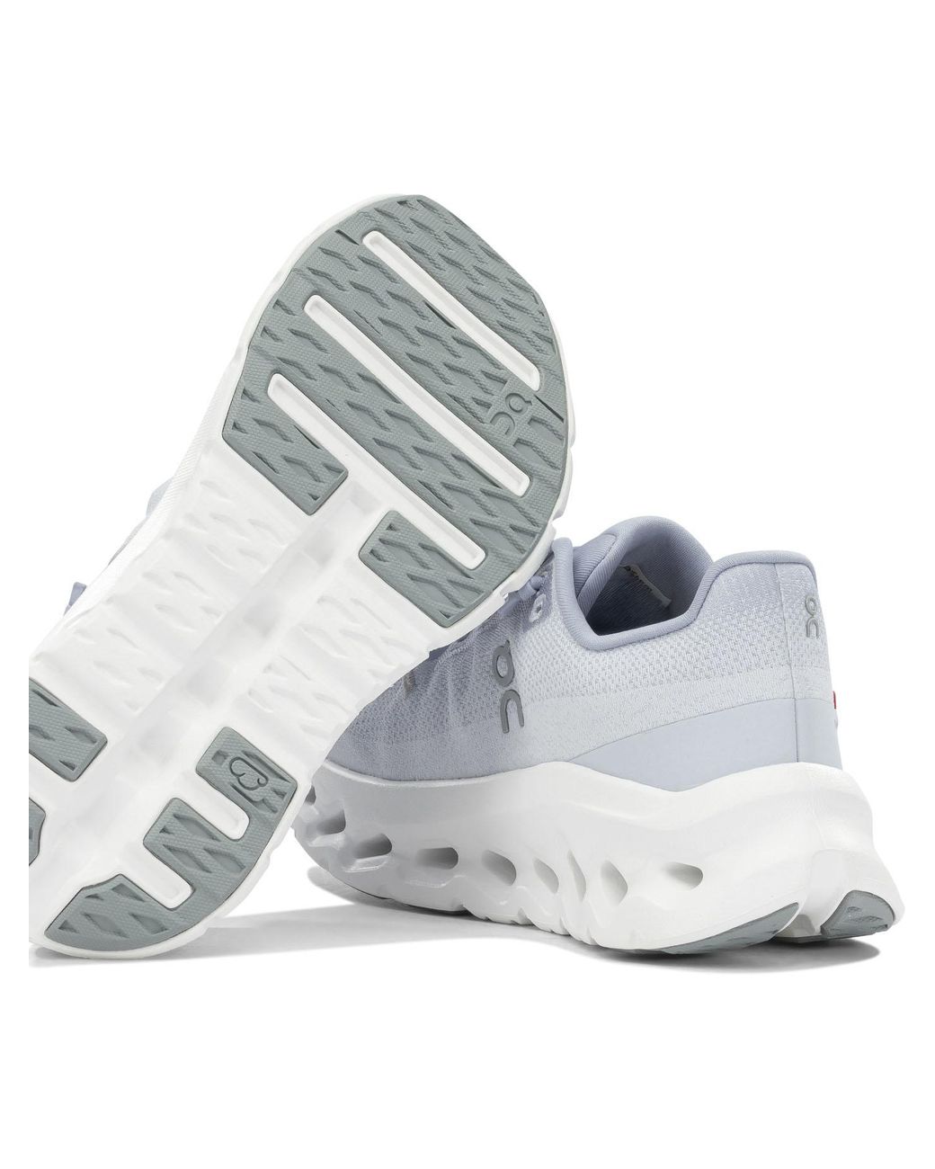 On Shoes White "Cloudtilt" Low-Top Sneakers