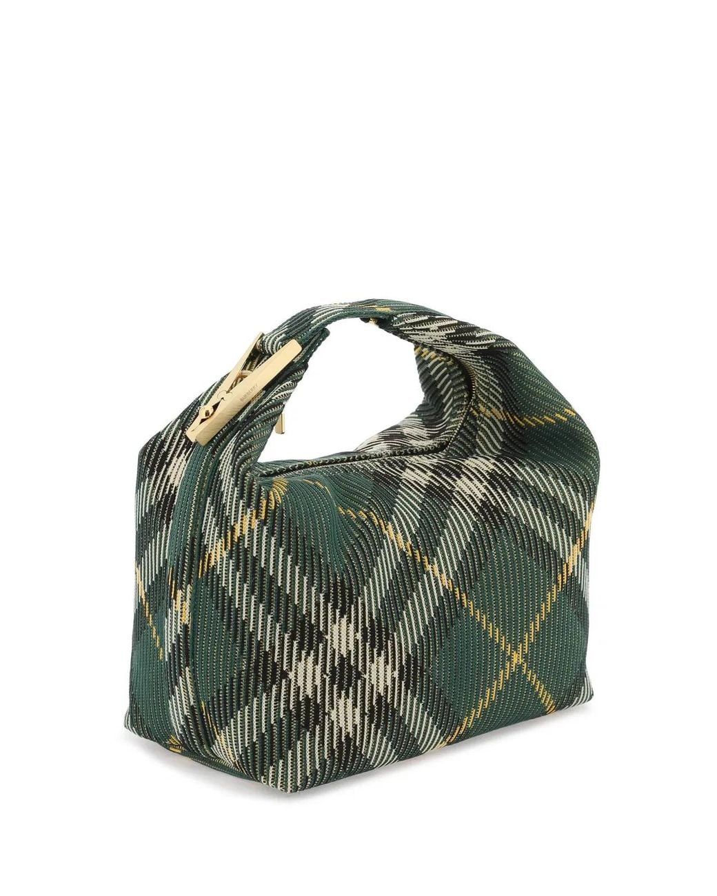 Burberry Green Medium Duffle Bag