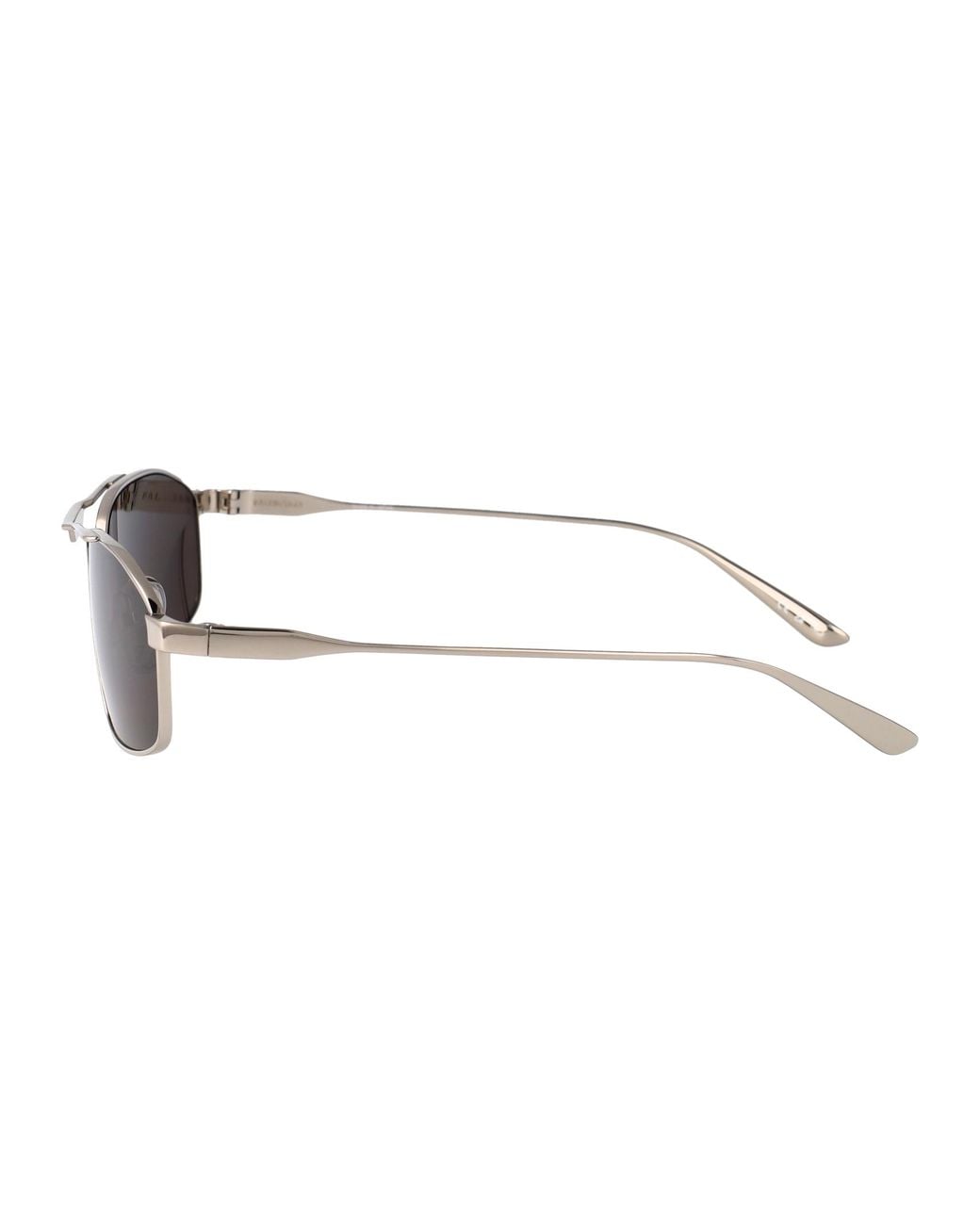 Balenciaga Brown Metallic Sunglasses