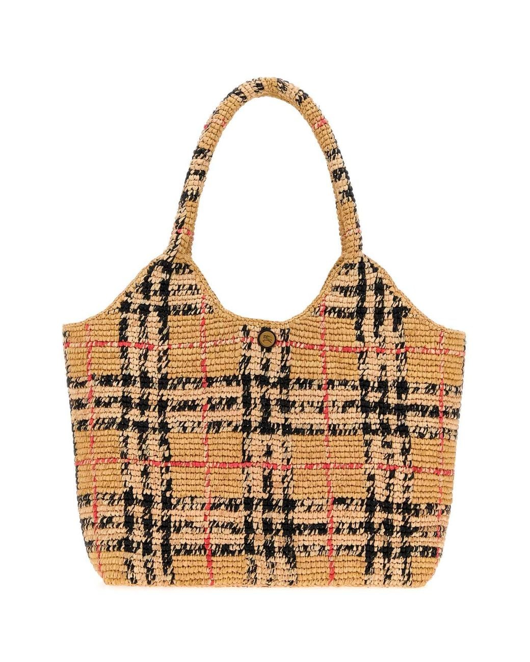 Burberry Metallic A:Ll Sm Margate Tote Raf:175580:B9368