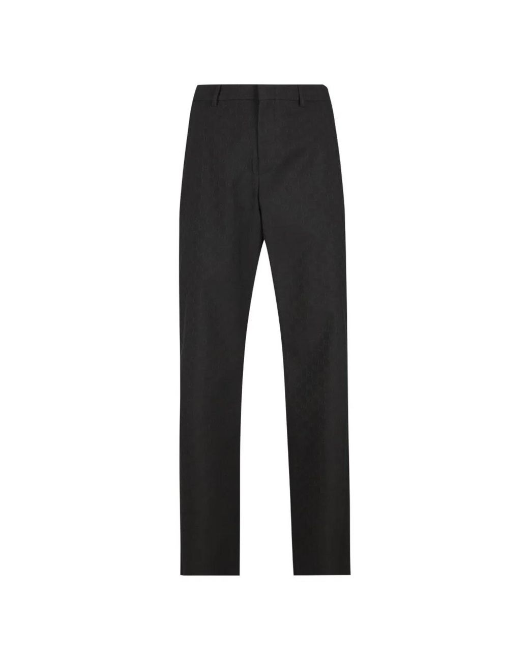 Gucci Black Tailored Flat Front Pants for men