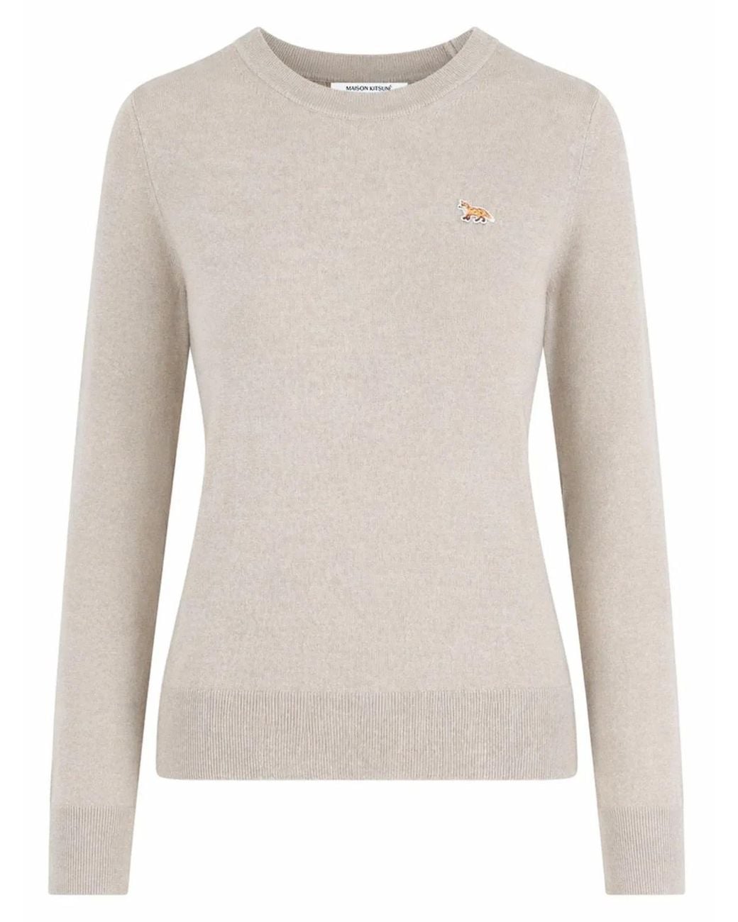 Maison Kitsuné Natural Maison Kitsuné Maglia "Baby Fox"
