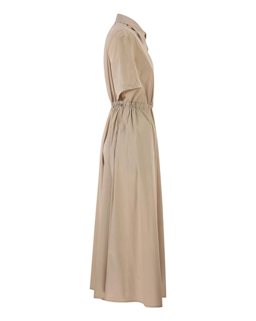 Herno Natural Light Stretch Nylon Dress