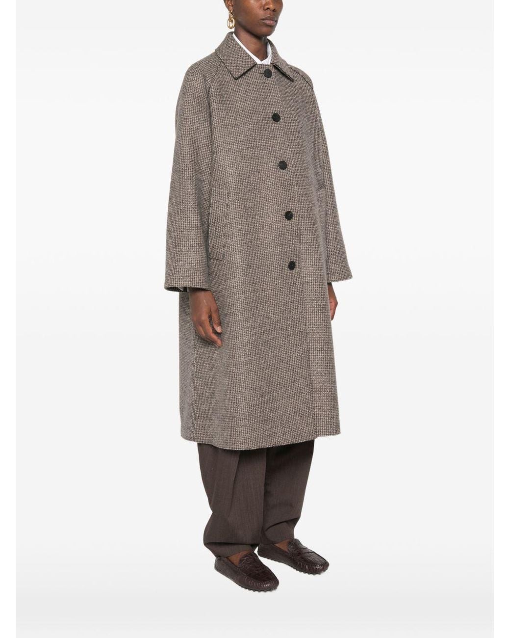 Harris Wharf London Gray Coat