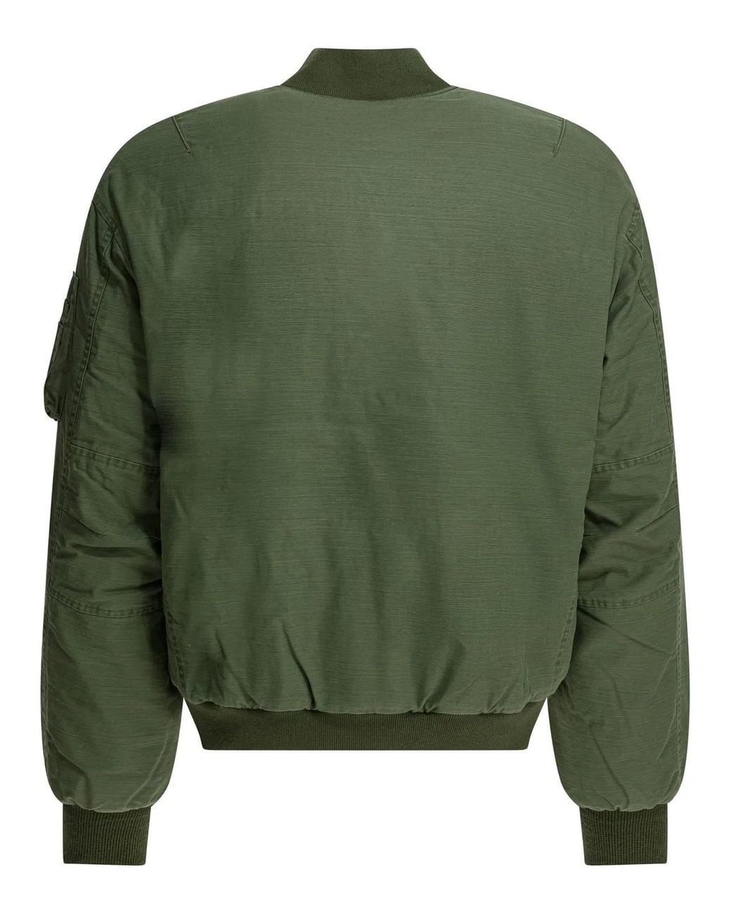 Nonnative Green "Trooper Puff" Bomber Jacket for men