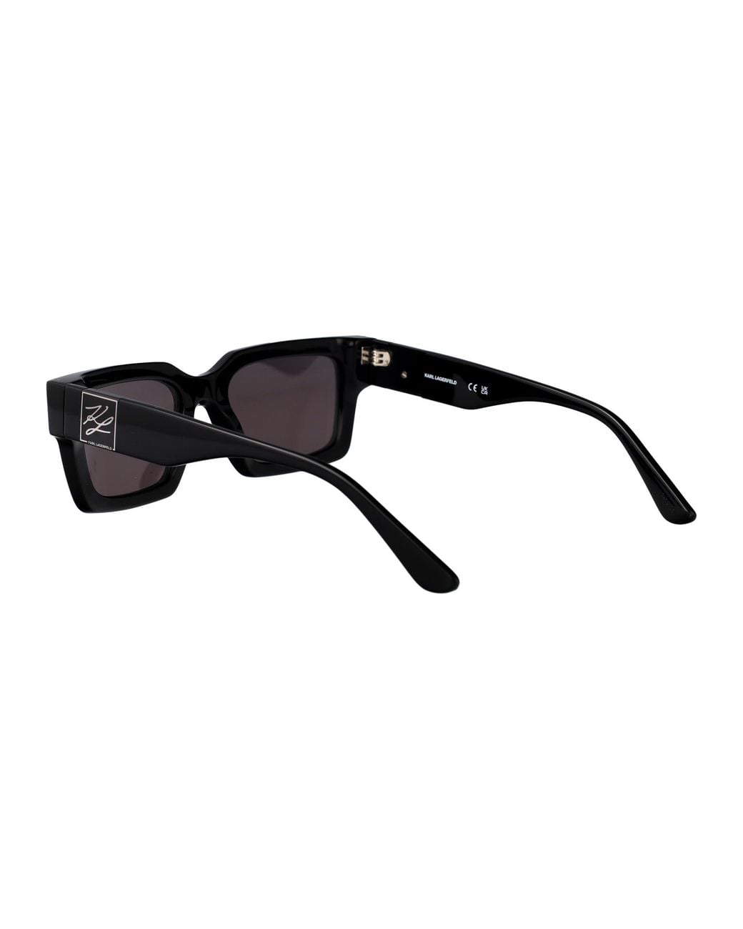 Karl Lagerfeld Black Acetate Sunglasses