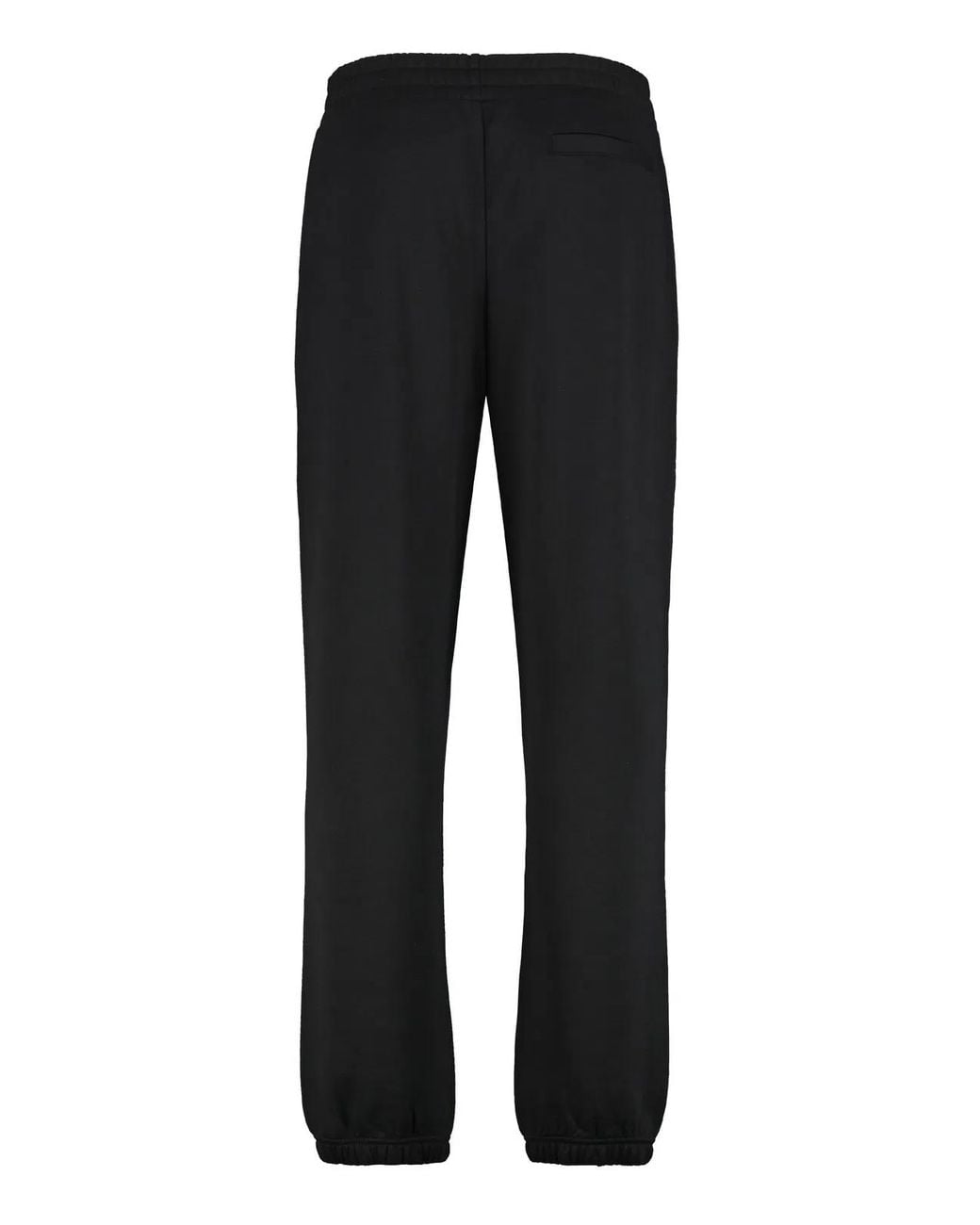 Moncler Black Cotton Track-Pants for men