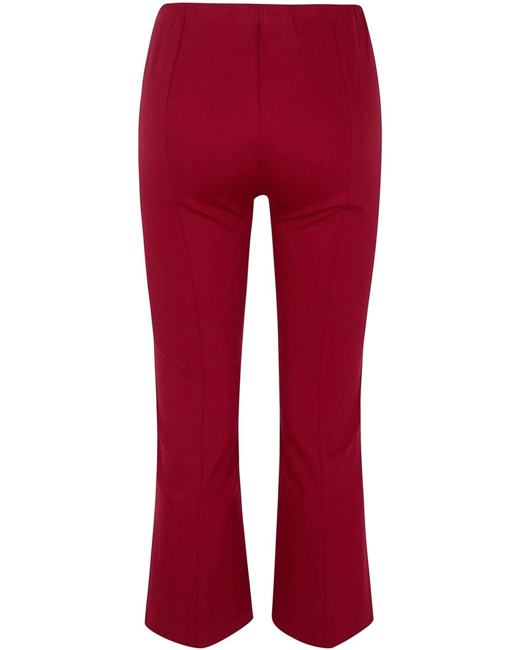 Liviana Conti Red "Claudette" Trousers