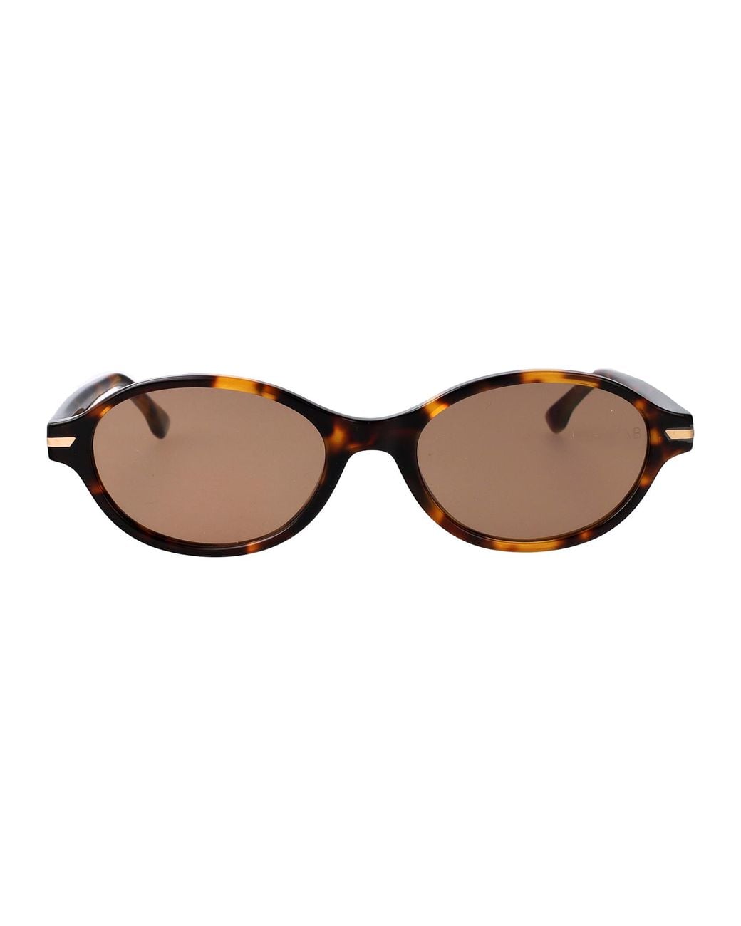 Victoria Beckham Brown Acetate Sunglasses