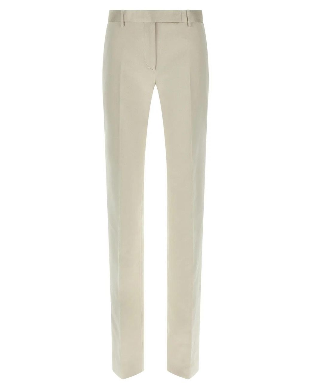Tom Ford Natural Duchesse Tailored Trousers