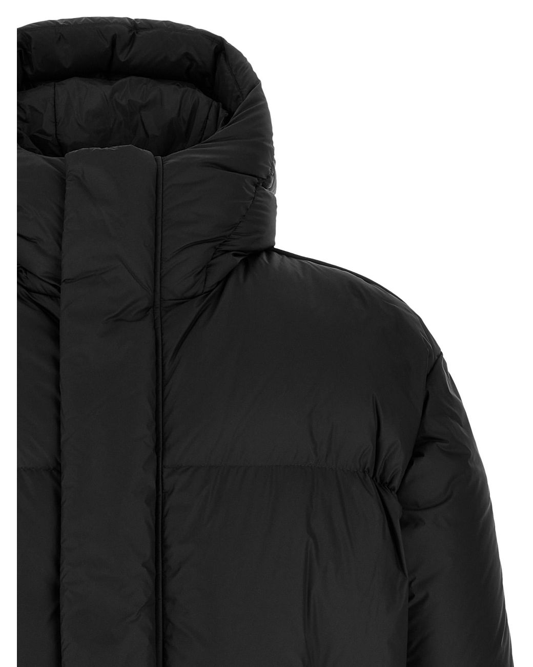 Laminar Black Quilted Down Jacket for men